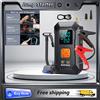 BUPMOVA Dispositivo di avviamento batteria auto 8000A, avviatore di emergenza per auto con compressore d'aria, schermo LCD, caricabatterie portatile da 26800mAh, caricabatteria per auto 12V (tutti i motori a