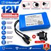 Li-ion mph Disponibilità immediata in magazzino UE, spedizione rapida. Nuova batteria agli ioni di litio 12V 50800mAh 5.8Ah 3S2P 18650, con elevata capacità, sistema BMS integrato, ricaricabile, ideale come