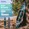 funwater Tavola SUP Gonfiabile Funwater 11'/11'6 con Stampa UV, Super Larga, Capacità 205kg, Tavola da Paddle Gonfiabile per Principianti