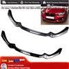 NONE Nero Lucido o Effetto Fibra di Carbonio per BMW Serie 1 F20 F21 118i 120i M135i M140i LCI 2015-2019 M-Pack Spoiler Anteriore per Auto, Splitter, Diffusore, Kit Carrozzeria, Spoiler 3 Pezzi/Set M