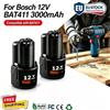 DAWEIKALA Batteria di ricambio da 3000 mAh per Bosch 12V, compatibile con i modelli BAT412A, BAT414, BAT411, BAT412, D-70745GOP, 2607336014, per utensili elettrici.