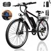 NONE HEADEER BK1350 Bicicletta Elettrica da 26 Pollici 48V 15.6Ah Batteria Rimovibile Doppia Sospensione Freni a Disco 7 Velocità Bicicletta Elettrica da Montagna con APP Intelligente
