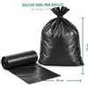 NONE 17 Sacchi Neri per Spazzatura 55 x 70 cm in Rotolo, Sacchetti per Pattumiera da Cucina, Bagno, Ufficio e Casa, Formato Compatto per Rifiuti Quotidiani
