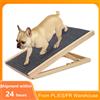 HGTUGO Rampa portatile in legno massello per cani, con superficie antiscivolo, pieghevole, ideale per ridurre la pressione sulle articolazioni e facilitare il movimento degli animali domestici, adatta sia