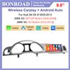 BONROAD Autoradio multimediale Bonroad da 8,8 pollici con CarPlay wireless e Android Auto per Audi A6 C6 4F 2005-2012 MMI 2G 3G Airplay Autolink Stereo