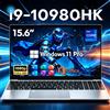 NONE Laptop da Gaming 15,6'' Intel Core I9 10980Hk Windows 11 16Gb Ram 1Tb 2Tb Ssd Sblocco con Impronta Digitale Computer Retroilluminato Laptop da Ufficio