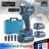 Magnitt Avvitatore a impulsi elettrico senza fili con coppia di 1200 N.M, avvitatore elettrico a batteria, utensili elettrici per uso domestico, compatibile con batterie Makita.