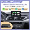 Bonroad Carplay Wireless Android Auto per Audi A6 A7 2016-2018 Sistema MHI Airplay Autolink Modulo di Aggiornamento Schermo OEM Box Interfaccia