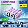 Batteria 18650-35E, 9.000 mAh, configurazione 5S2P, pacco batterie da 18 V/21,6 V per avvitatori e trapani elettrici, dotato di un processo di saldatura personalizzato con l'uso di lamiere di nichel.
