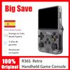 MicroData Console portatile per videogiochi in stile retrò R36S, sistema operativo Linux, schermo IPS da 3,5 pollici, lettore video compatto, giochi classici.