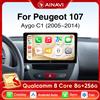 Ainavi Autoradio Ainavi per Peugeot 107 Toyota Aygo Citroen C1 2005 2006 2007 2008 2009 2010 2011 2012 2013 2014 Carplay Wireless Android Auto Lettore Multimediale per Auto 4G Navigazione GPS BT5.0 Schermo