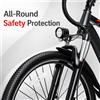 NONE Headeer Bk1350Pro Nuova Bicicletta Elettrica da Montagna 2027 Max 48V 15Ah Batteria al Litio Rimovibile Pneumatico da 26 Pollici Freni a Disco Doppi Bici Elettrica per Tutti i Terreni per Adulti,
