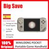MicroData MINILOONG POCKET 1, console portatile per videogiochi in stile retrò, schermo IPS da 4 pollici con uscita HD, sistema operativo LOONG open source con aggiornamenti OTA, un regalo perfetto per gli