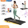 RAMYPOKET Tapis Roulant da Scrivania con Inclinazione 9% per Casa e Ufficio, Controllo tramite APP, 1-8KM/H, 2.5HP, Livello di Rumore Inferiore a 45 dB, Display a 3 Finestre, Carico Massimo 120kg