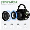 NONE Altoparlante Bluetooth portatile 5.0, wireless, con tecnologia TWS, radio FM, ingresso USB, Micro SD e AUX, altoparlante compatto per smartphone.