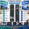 NONE Telecomando di ricambio per Smart TV, compatibile con televisori Hisense e Panasonic, dotato di pulsanti per un accesso rapido, portata estesa di oltre 8 metri, alimentato da 2 batterie AAA, facile da
