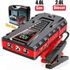 Avviatore portatile per auto, capacità massima 5000A, power bank con funzione di caricabatterie, dispositivo di avviamento automatico 12V, per auto a benzina e diesel, batteria di emergenza, booster
