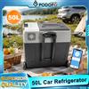 Podofo Frigorifero Congelatore Portatile a Compressore per Auto 30L 40L 50L, Frigo Portatile Multi Capacità, Doppia Alimentazione, Attrezzatura da Campeggio e Viaggio