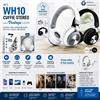 NONE Cuffie cablate stereo con bassi potenti, design pieghevole, jack da 3,5 mm, cavo rimovibile, auricolari comodi per cellulare, PC e viaggi.