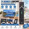 NONE Telecomando per Smart TV Panasonic, telecomando sostitutivo a lungo raggio (8 metri), pulsanti per un accesso rapido, facile da usare, controller con tutte le funzioni, alimentato da 2 batterie AAA.