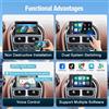 AUTOTOP Interfaccia Decoder AUTOTOP per Retrofit Schermo per Aston Martin DB11 DBS Superleggera DBX Vantage 2016-2023, Supporta Connessione Wireless Bluetooth Carplay e Android Auto, Installazione Cablaggio