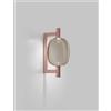 Vistosi RIFLESSO APPLIQUE A PARETE P FUME' TRASPARENTE RAME SATINATO 2 L32CC LED 3000K 12W 1600lm DIMMERABILE
