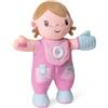 ARTSANA Chicco Bambola Interattiva Evolutiva Bilingue (Italiano/Inglese) Mila Morbida 6 Mesi+