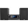JVC M-9000S-B Micro Sistema Audio Bluetooth Wi-Fi, Nero, 50 W, 2 Vie