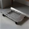 Supporto Torre PC con Ruote Acciaio Inox Supporto PC sotto Scrivania Pesante