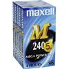 Maxell E 240 M Video Cassette - Confezione da 5