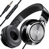 ARTIX Cuffie con Filo e Microfono, Cuffie per Pc, Cellulare e Tablet, Cancellazione Rumore Attiva Bilanciata Cuffie con Cavo 3.5 mm, Headphones con controller volume Musica Alta Qualita CL750