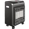 Outsunny Stufa a Gas Portatile 4.2kW con 3 Livelli di Calore, Nera | Aosom Italy