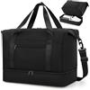ZOMFELT Bagaglio a Mano EasyJet 45x36x20, Borsone con Scomparto per Scarpe | 32L Borsone da Viaggio Pieghevole Idrorepellente, Borsone Palestra Donna & Uomo, Borsa da Viaggio per Weekend, Volo e Sport