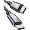 RAVIAD 40Gbps Cavo Dati USB Type-C 2M, 240W PD3.1 Cavo Thunderbolt 4 USB4 | 8K@60Hz Nylon Ricarica Rapida Cavo USB C a USB C per iPhone 17 16 15 Pro Max Air, MacBook, iPad, Galaxy S26 S25, Pixel