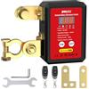 IMAYCC Interruttore di Disconnessione Auto Smart Senza Fili Telecomandato, Interruttore di Disconnessione Batteria 12V 240A con Display Tensione LED, Interruttore Kill Batteria Anti-Furto