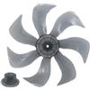 FACULX Ventola silenziosa da 35,5 cm, in plastica solida, leggera, silenziosa, ricambio per ventola da 35,5 cm (1 pezzo)