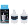 FilterLogic FFL-180S Filtro dell'acqua per frigorifero compatibile con Samsung Aqua Pure Plus DA29-00003G, DA29-00003B, DA29-00003A, DA97-06317A, DA61-00159A, HAFCU1/XAA, HAFIN2/EXP, APP100; WF289 (2)