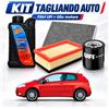 Kit tagliando Fiat 500, Panda e Grande Punto benzina - Filtri UFI + olio IP Sintiax 5W-40