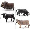 Cocosity Simulazione di mucca da fattoria, modello di animale da fattoria, figura d'azione