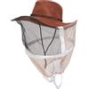 Cocosity Cappello protettivo dell'apicoltore, cappello anti ape, cappello protettore dell'apicoltura del cowboy, cappello anti ape dell'apicoltore, accessorio dell'apicoltura