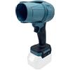 Cocosity Ventilatore portatile a getto ad alta potenza Turbofan Ventilatore violento al litio Lavaggio auto multifunzionale Strumento per la pulizia della tastiera con soffiatore di polvere ad alta potenza Compatibile con le batterie Makita
