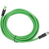 Gistuch Cavo Ethernet industriale da M12 a RJ45, IP67, cavo di collegamento impermeabile, lunghezza 5 m/16,4 piedi