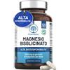 PharmaZen Magnesio Bisglicinato 1500mg con Vitamina B6 - Supporta Stress e Stanchezza | Alto Dosaggio - 300mg di Magnesio Puro per Sistema Nervoso - 120 Capsule - Integratore di Magnesio Glicinato Chelato - Vegano