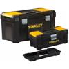 Stanley Set di 2 cassette porta utensili stanley essential 19 e 12
