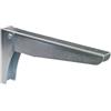 Reggimensola ribaltabile - 100 x 400 mm. - zincato bianco