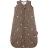 Mosebears Sacco nanna invernale per bambini, 2,5 tog,cotone, per diverse misure dalla nascita all'età di 24 mesi(Brown,0-6 mesi)