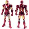 ZD Toys Iron Man Mark 7 Con Luce Action Figure ZDToys Marvel Avengers Stark Luminoso