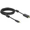 Delock Cavo usb Delock Tipo C a Hdmi 4K 60Hz 5m Nero [85972]