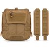 Generic Tasca Posteriore Tattica Zip-On con MOLLE e Cerniera N. 10 | Borsa Modulare for Gilet Compatibili, Pannello a Strappo for Stoccaggio, Allenamento Outdoor e Attrezzatura