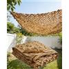 Generico Rete Mimetica Colore Sabbia 3x4m, Camouflage Tela Netto di Oxford Tenda Militare Camouflage Net, Reti Mimetiche Ombreggianti Protezione Solare per Caccia Campeggio Giardino